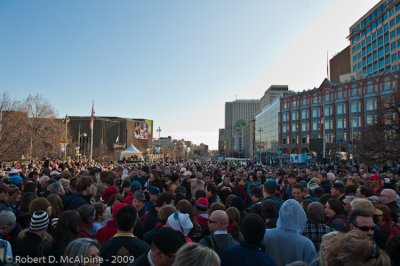 The crowd