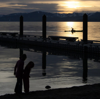Hyatt dock, Lake Tahoe