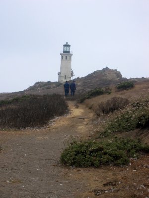 Long walk to the lighthouse