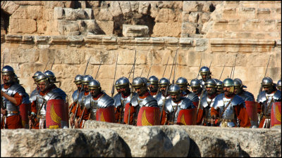Romans in Jerash