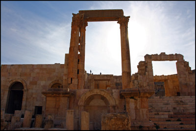 Tourist Police in Jerash