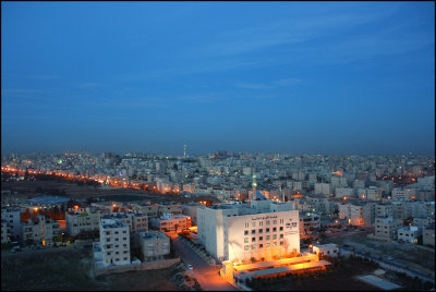 Amman at dusk