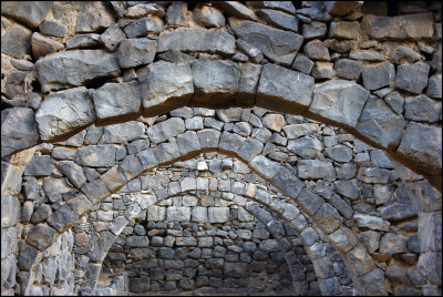 Bows in Azraq Castle