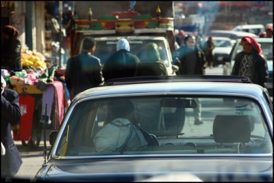 Traffic in Amman