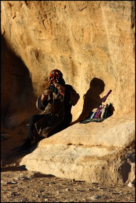 Bedouin woman in Petra