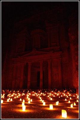 Petra at Night