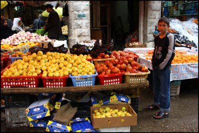 Fruit Market in Amman