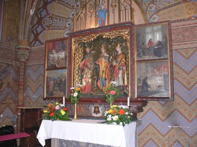 Inside Matthias Church