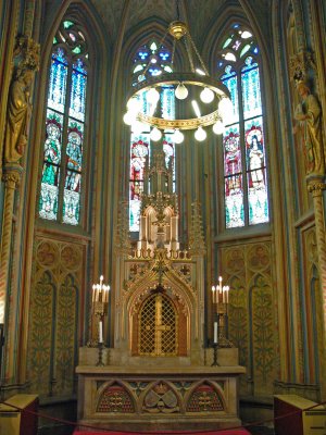 Inside Matthias Church