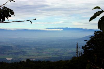 north view from San Salvador volcano