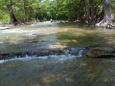 Not enough water to float down river