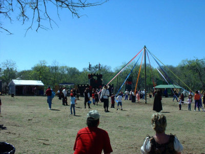 Maypole with DC Castle in the background