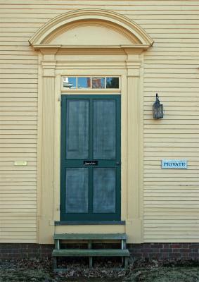 Doorway, Webster House