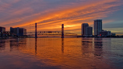 Winter Solstice Sunrise over JAX