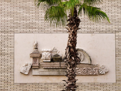 Palm and Pseudo Bas-Relief