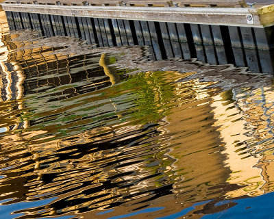 Reflections at the Boat Ramp