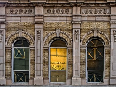 Three Windows & Two Banks