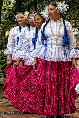 Panamanian Folk Dancers