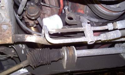 the right side mount for a manual rack