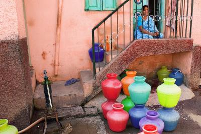 Colored watercans