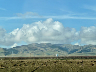 We Saw Lots of Farmland and Ranches on I5