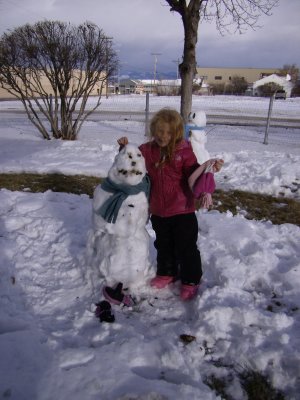 Liz's snowman