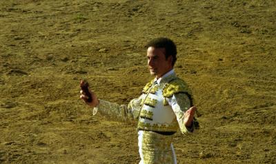 matador con premio sangrante