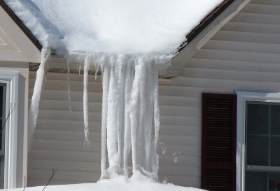 Major icicle.