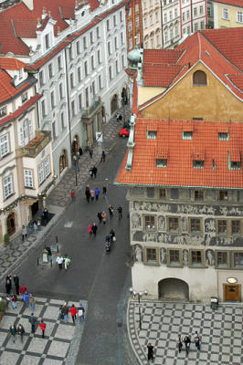 Old town's main square