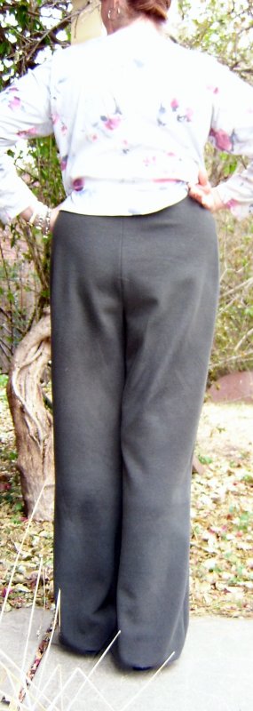 Fleece Pants Back