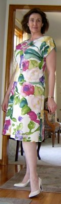 2-piece Floral Dress Side
