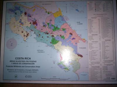 Mapa de Costa Rica