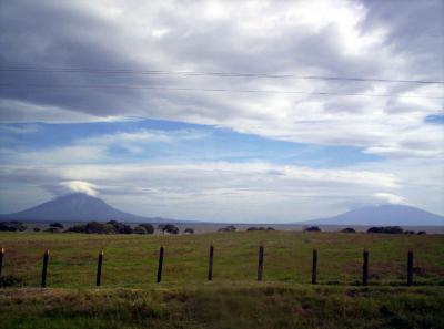 Vista de volcan