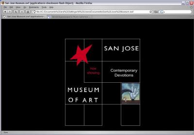 Art Museum Site Design