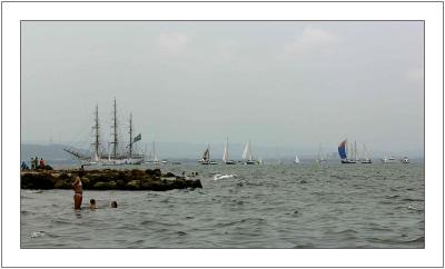 The First Tall Ships Arrive