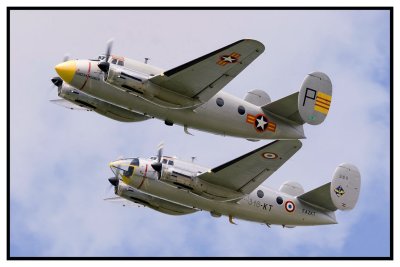 Dassault MD-311 & MD-312 Flamant (F-AZKT & F-AZGE)