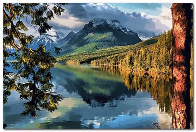 Glacier Evening