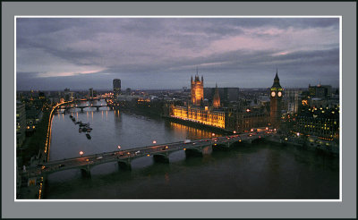 London from the Eye