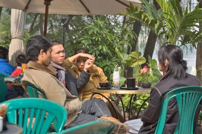Hanging out in Hanoi