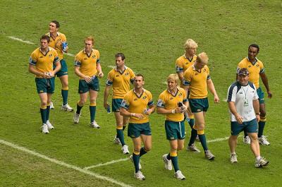 Aussies on parade