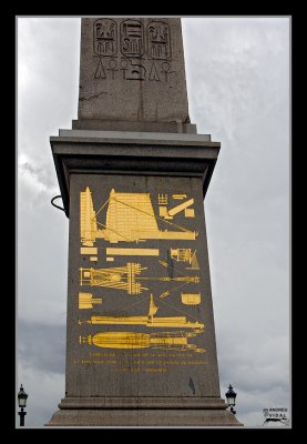 Detall obelisc place Concorde