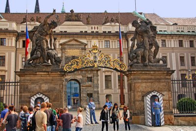 Gates to the Prague Castle