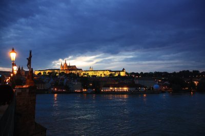 Prague Castle from the Charles Bridge