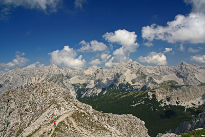 Alps north of Innsbruck