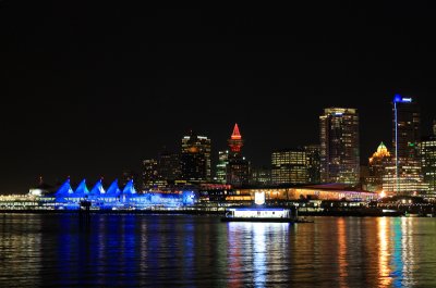 Canada Place and downtown Vancouver