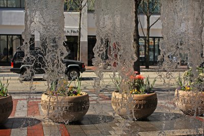 Waterfall at Century Plaza