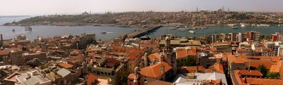 Istanbul panorama looking south