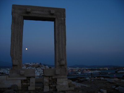 The unfinished Temple of Apollo at Naxos