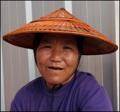 Hmong Lady in the city