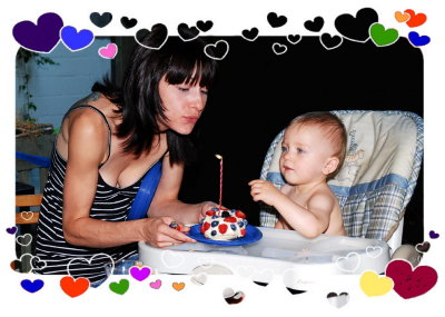 Le jour de mon 1er anniversaire